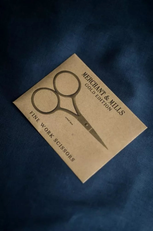 Fine Work Gold Scissors by Merchant & Mills