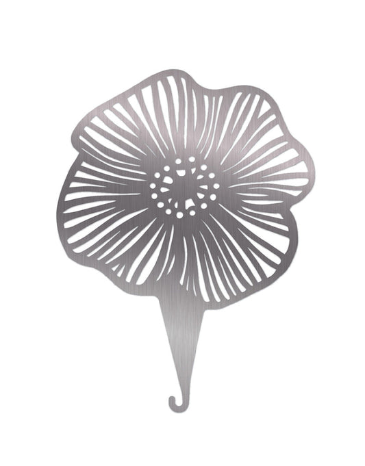 Stainless Steel Classic Threader Poppy by Kiriki
