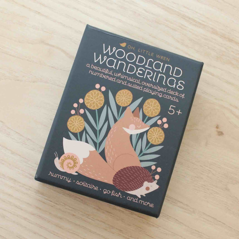 Unique Nature Inspired Playing Cards Deck For Kids and All by oh, little wren
