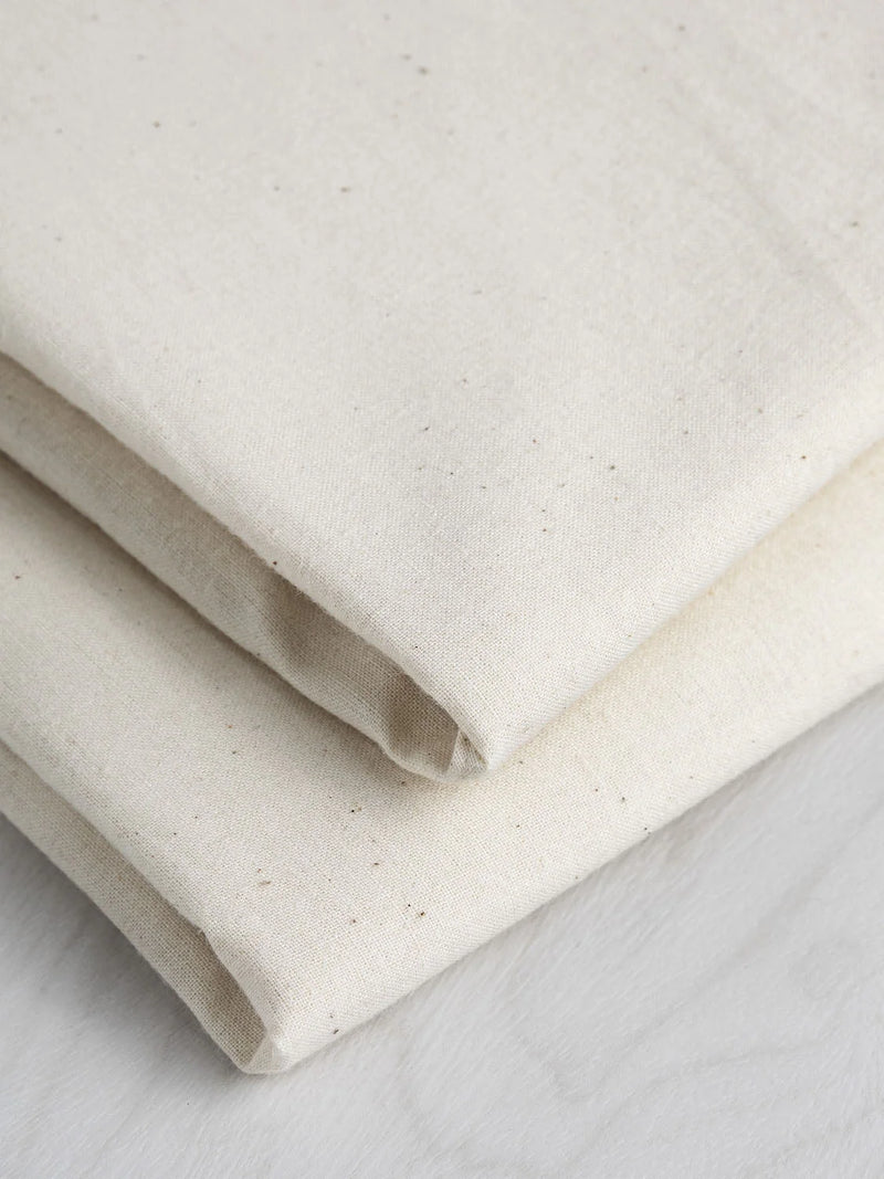 Organic Cotton Muslin Natural