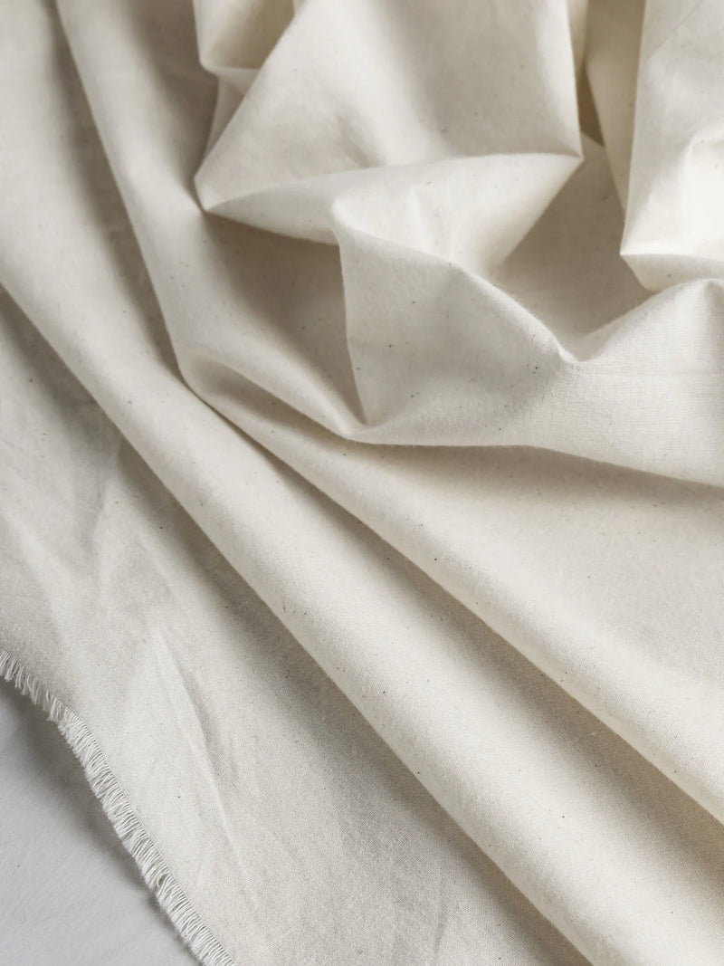 Organic Cotton Muslin Natural