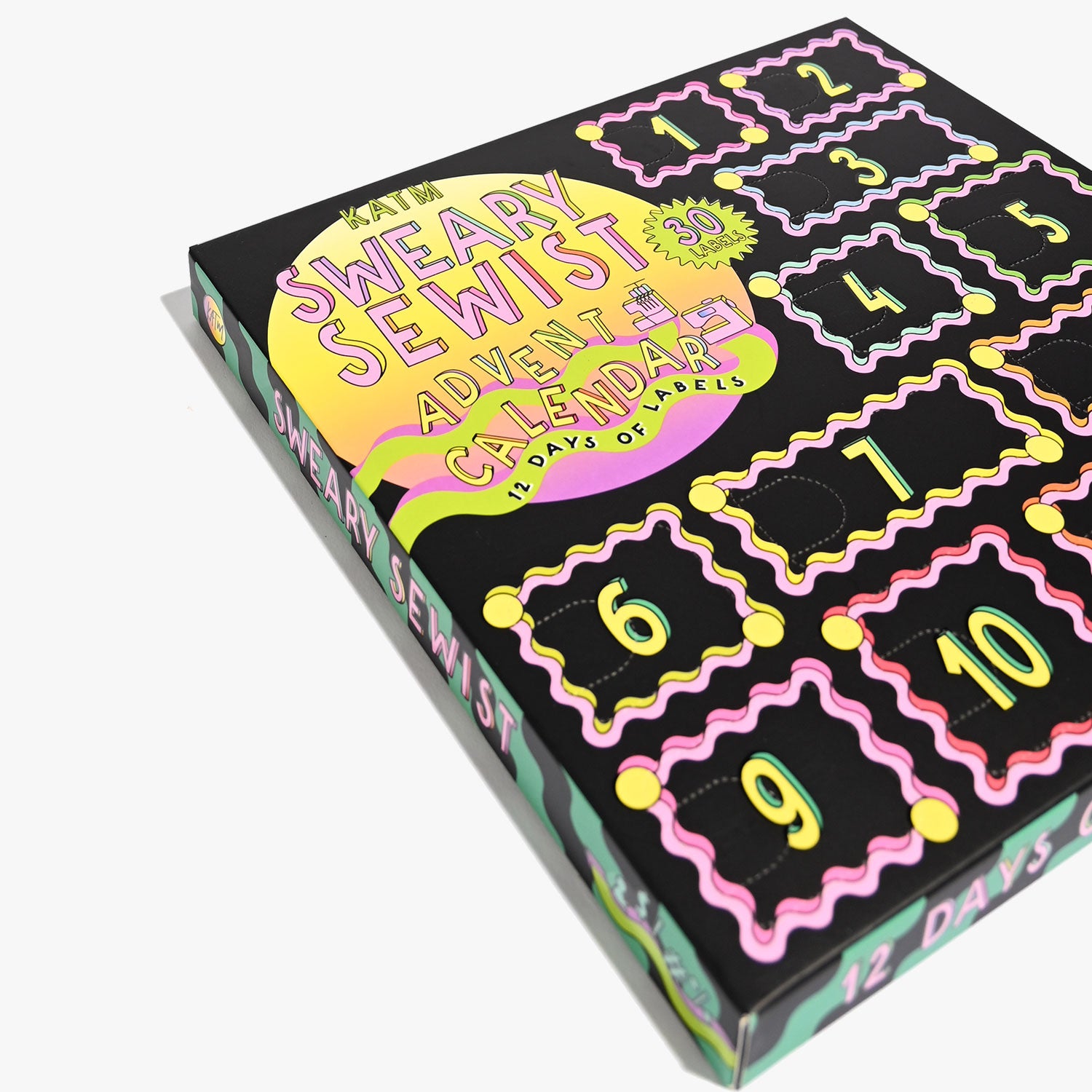 Sweary Sewist 12 Day Advent Calendar by KATM