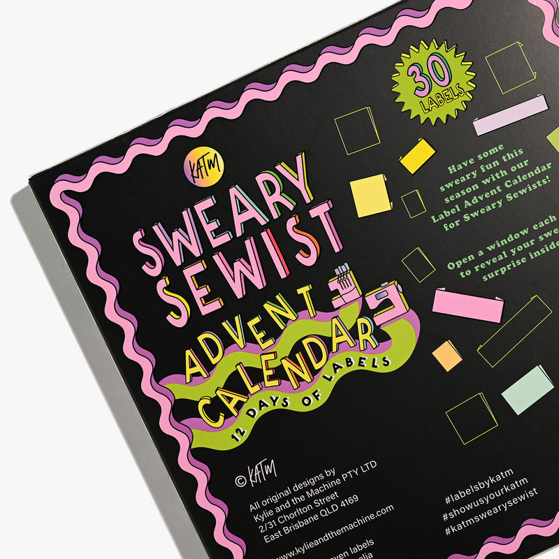 Sweary Sewist 12 Day Advent Calendar by KATM