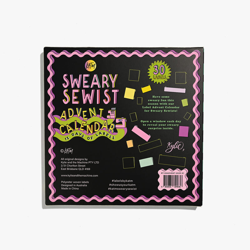 Sweary Sewist 12 Day Advent Calendar by KATM