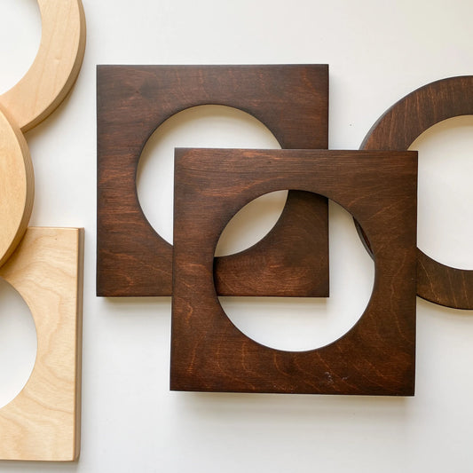 Square Modern Embroidery Hoop Frame for 6" Hoops