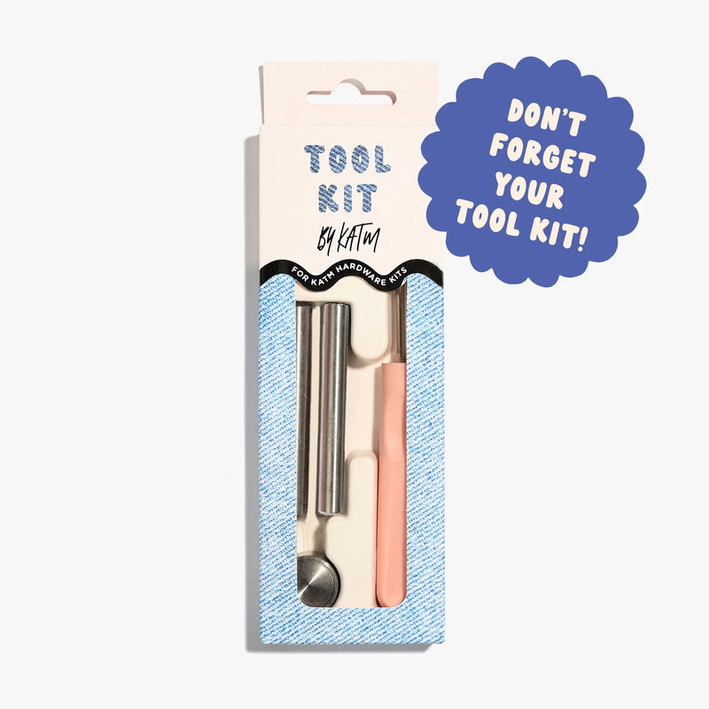 Jeans Hardware Kit | Aged Brass