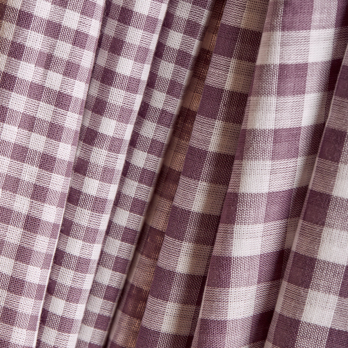 Gingham Off-White in Divine Parma