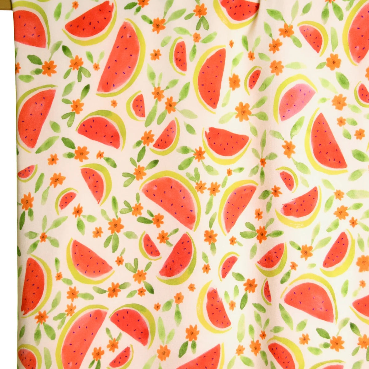 White Viscose with Watermelons by Atelier Jupe
