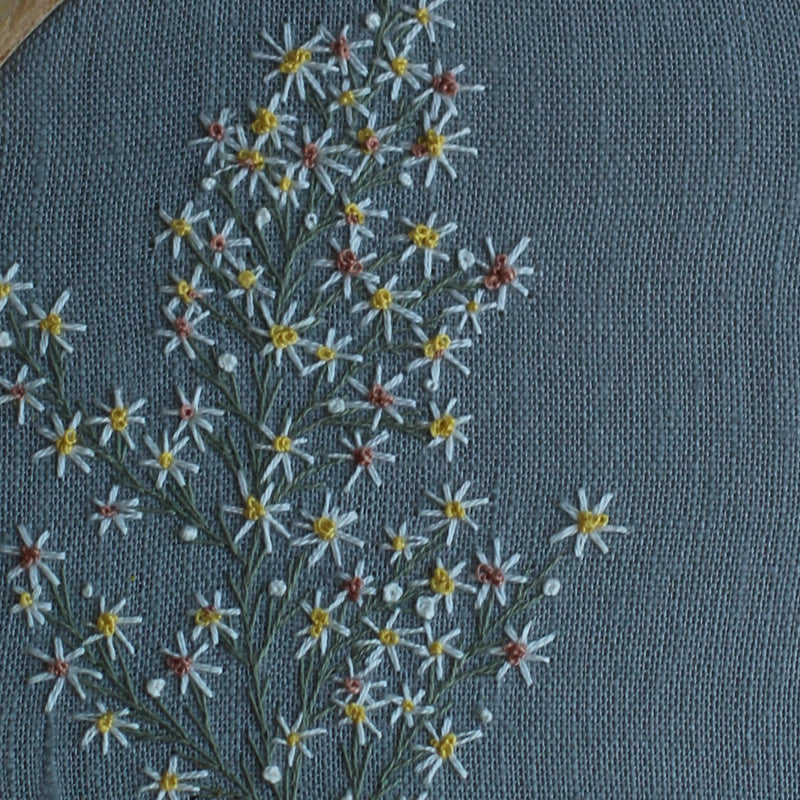 Wild Wood Aster Embroidery Kit by Harvest Goods Co.