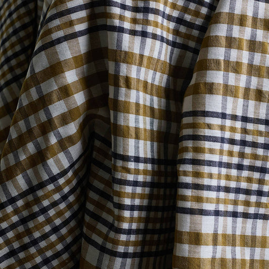 Seersucker Dreamy Twilight Fabric by Atelier Brunette