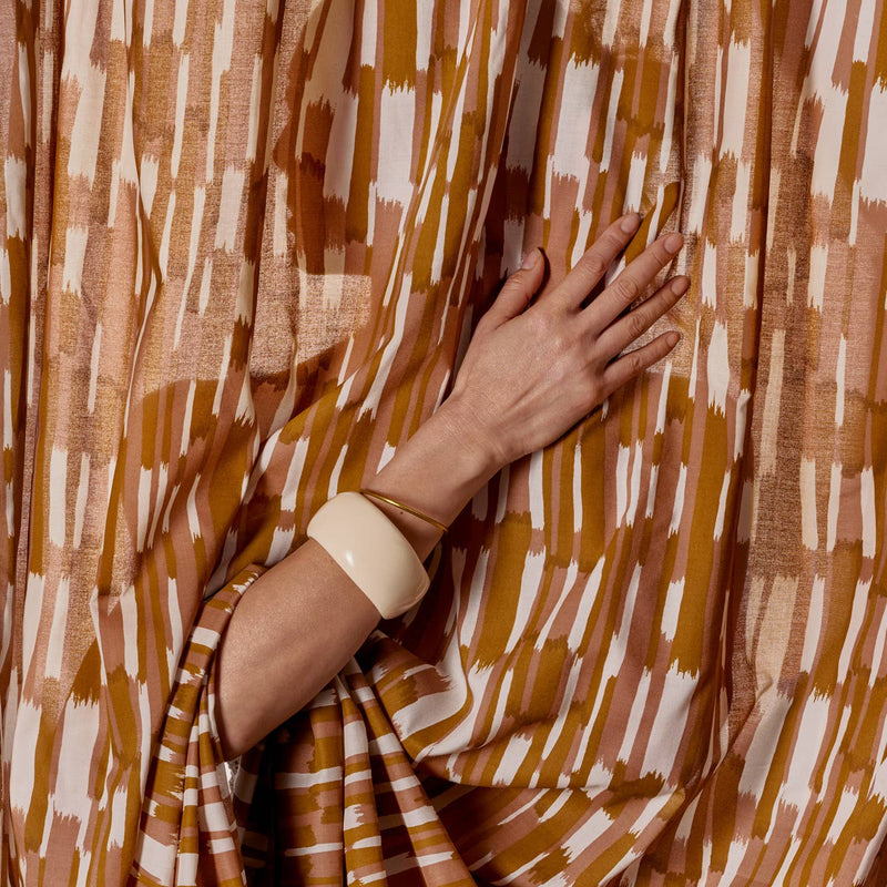 Imany Pecan Pie Viscose Modal Fabric by Atelier Brunette