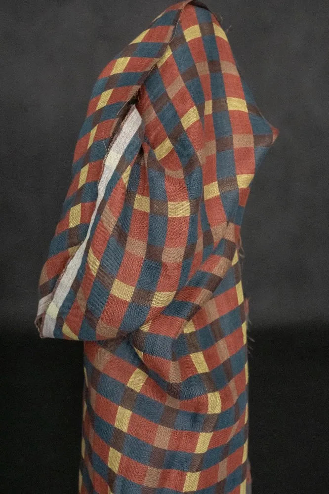 Albers EU Laundered Linen Jacquard Check