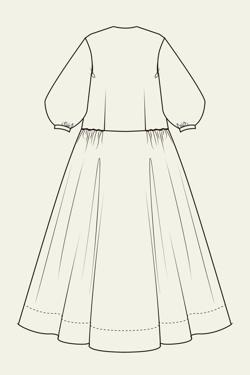 Amalie Wrap Dress PDF Pattern