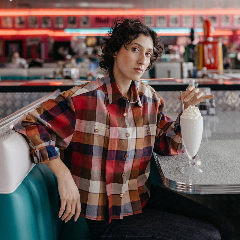 Djette Shirt Dress by Cousette PRINTED PATTERN