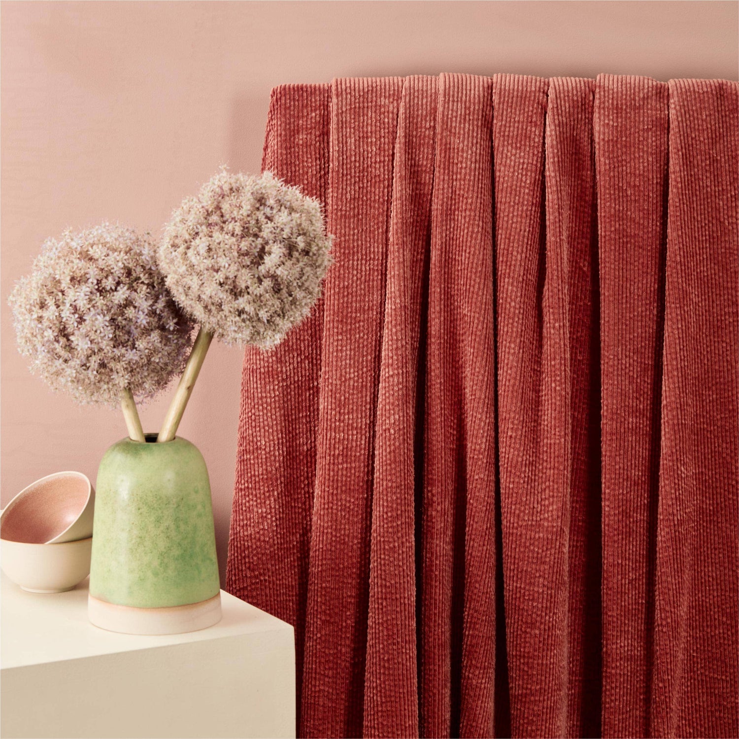 Bubble Chestnut Fabric by Atelier Brunette