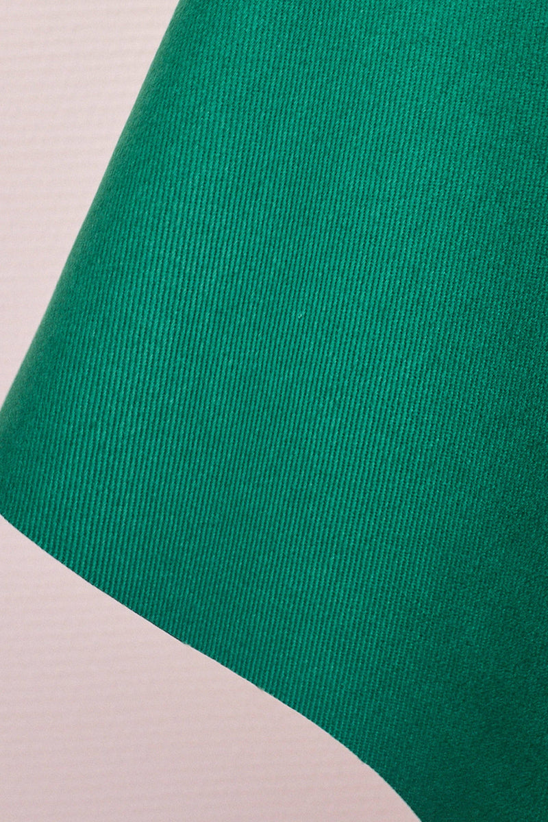 Gabardine Fabric in Juicy Green