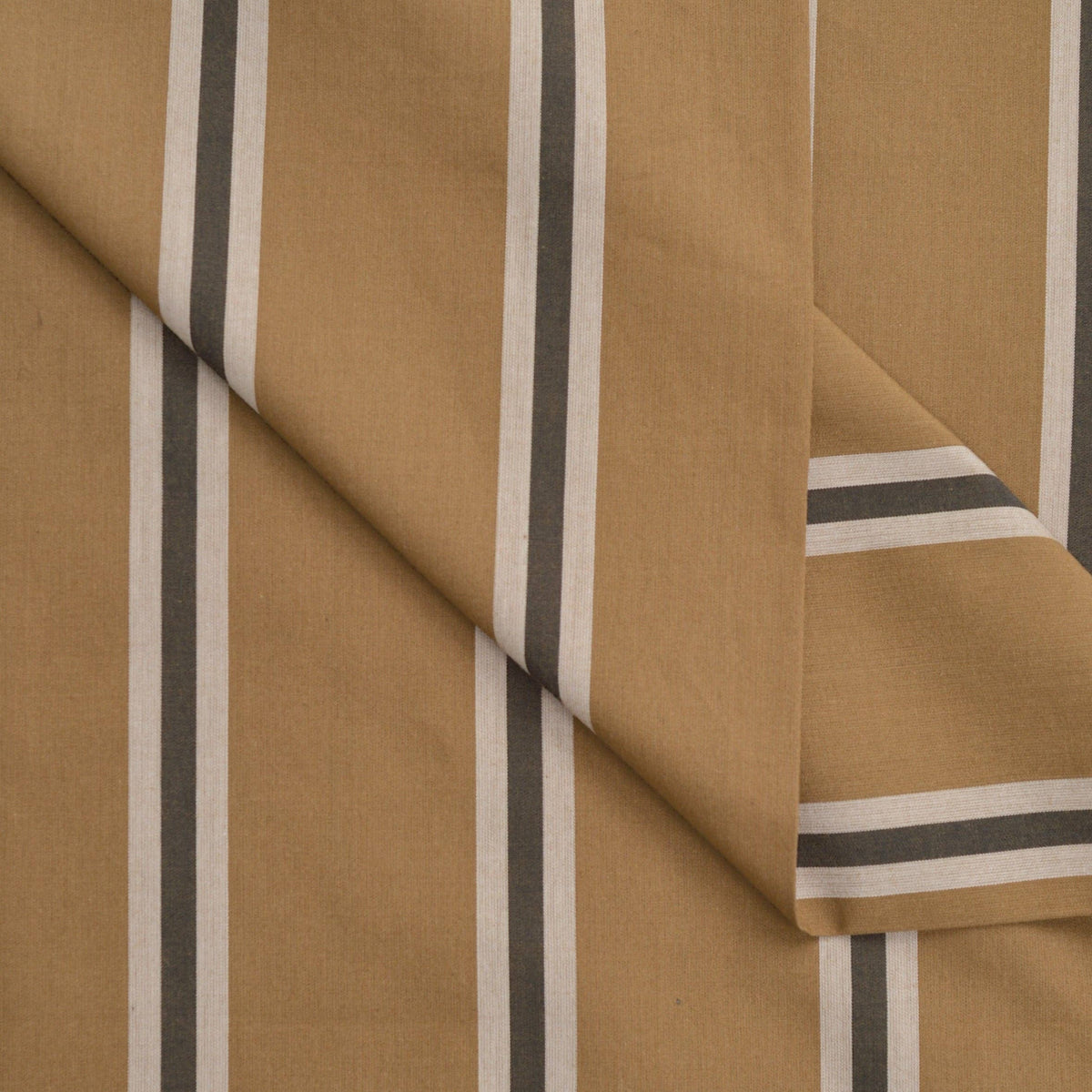 "Weave Line Iced Mocha" Fabric