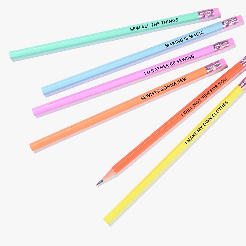 Sewing Themed HB Pencil Pack