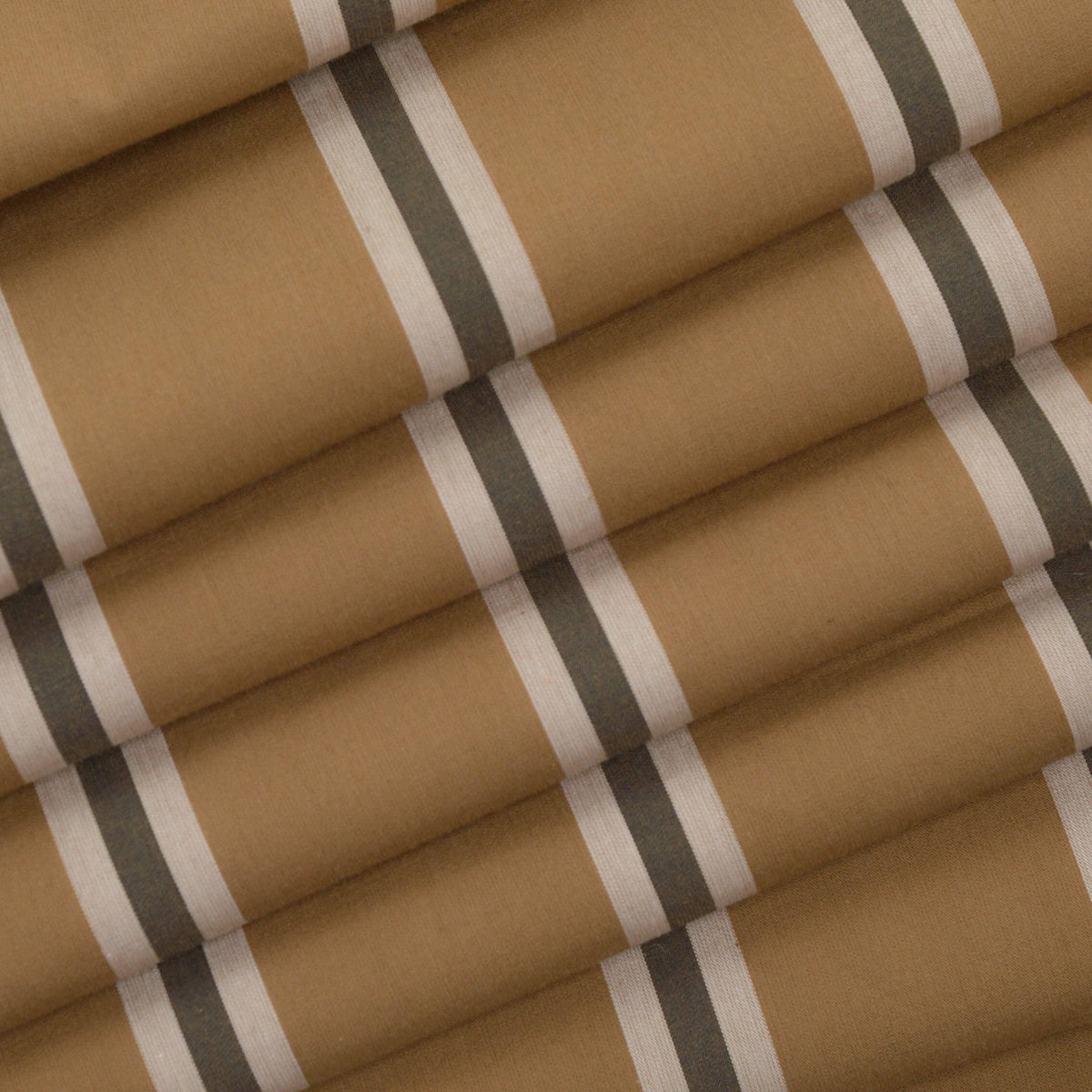 "Weave Line Iced Mocha" Fabric