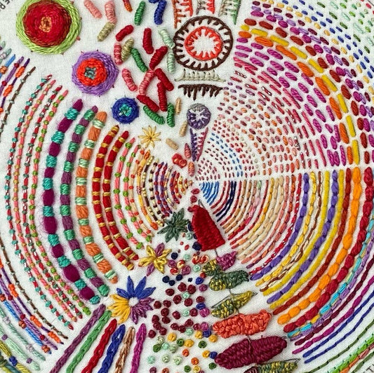 Pie Printed Sampler