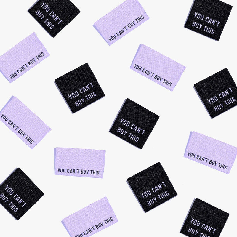 You Can't Buy This (Metallic) Woven Labels