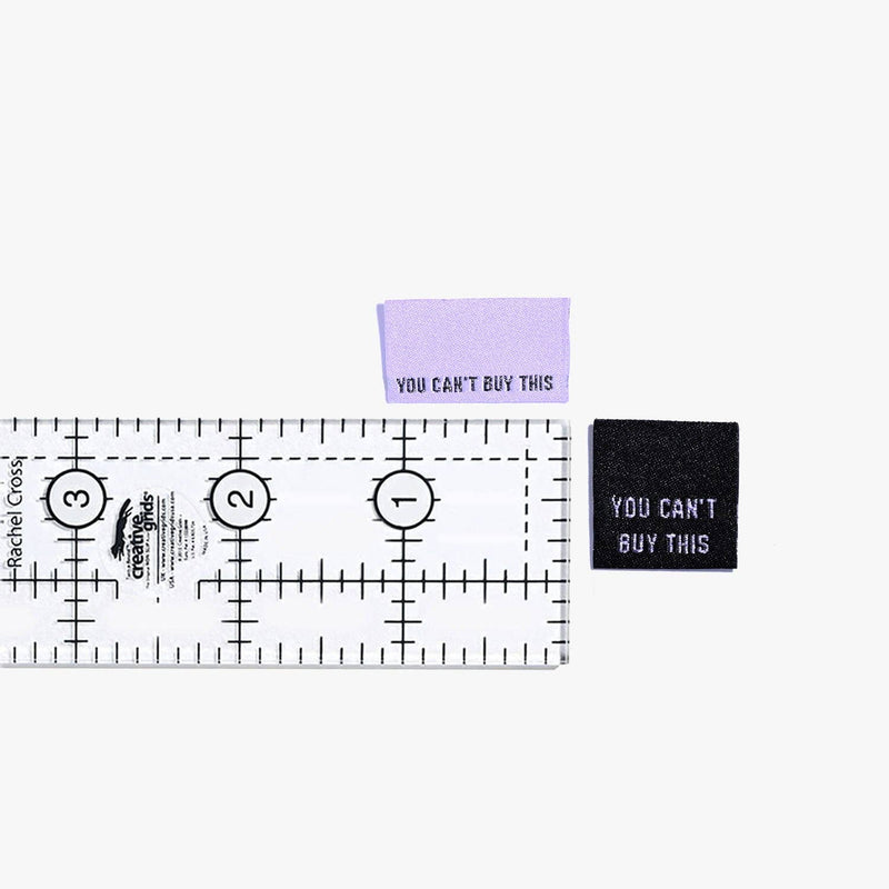 You Can't Buy This (Metallic) Woven Labels