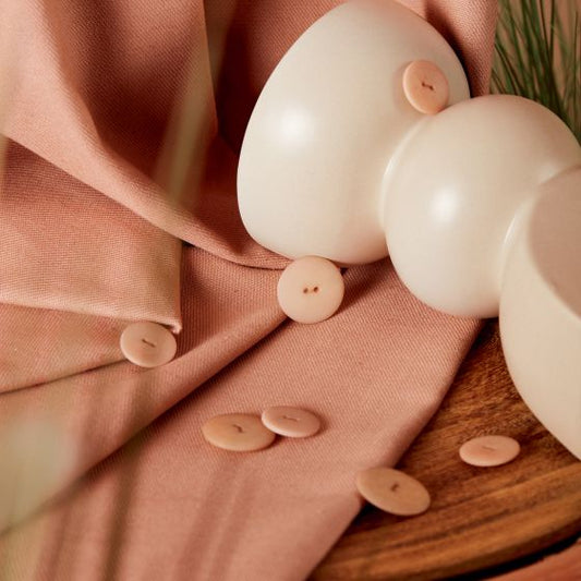 Cotton Linen Twill Maple Fabric by Atelier Brunette