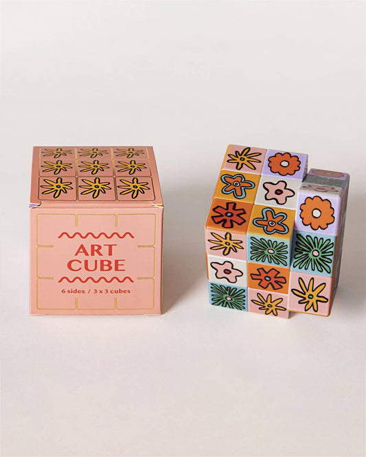 Art Cube – Flower Pop Artistic Puzzle Game