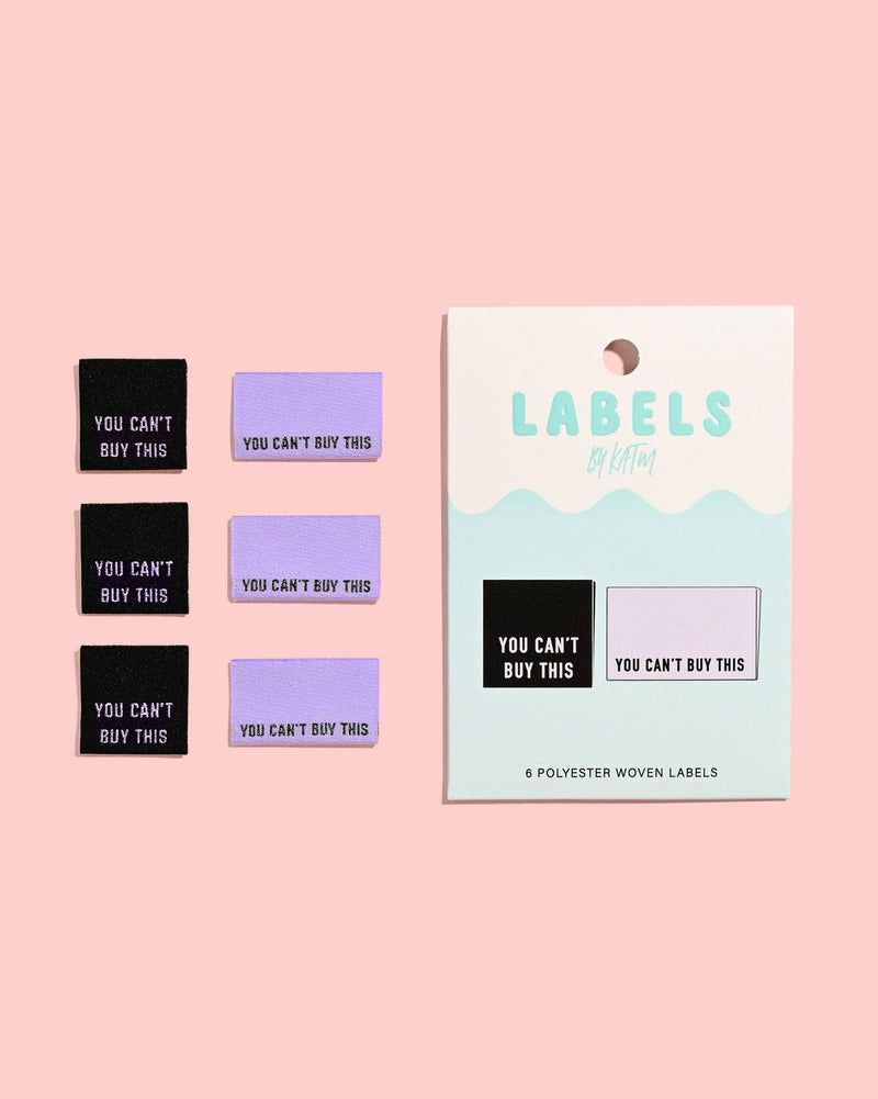 You Can't Buy This (Metallic) Woven Labels