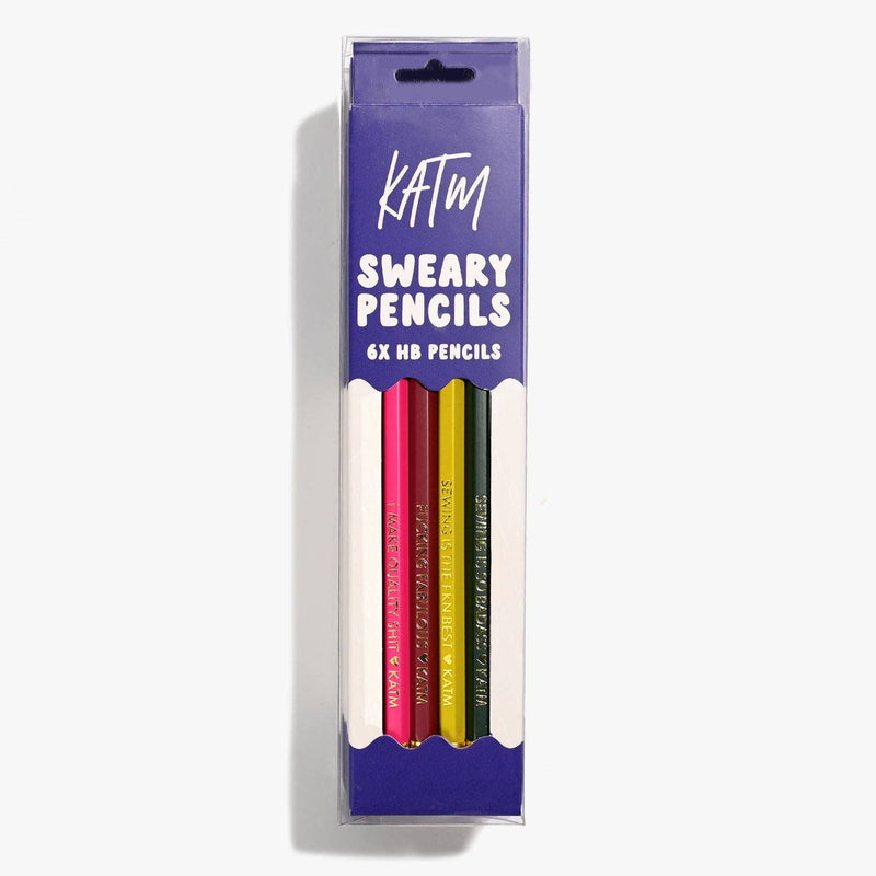 Sweary Sewist Pencil Packs