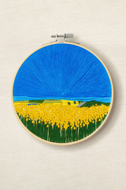 DMC Designer Embroidery Kit - Sunflowers