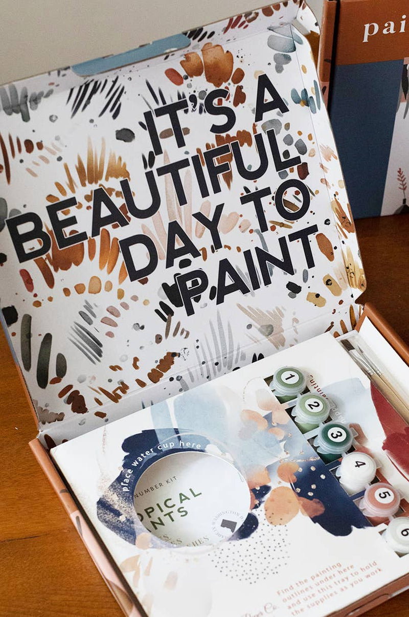 Sunflower Garden Paint-By-Numbers Kit by Cate Paper Co.