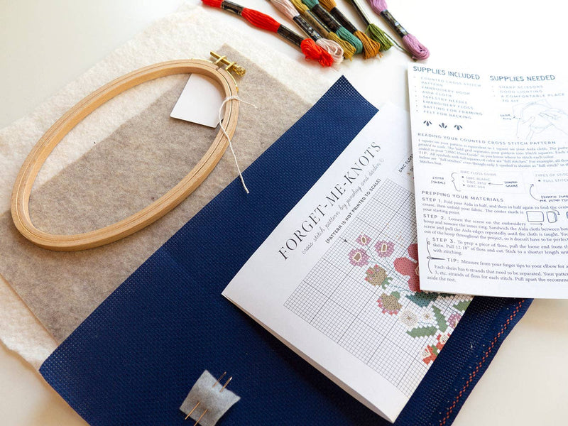 Forget-Me-Knots Kit by Junebug & Darlin