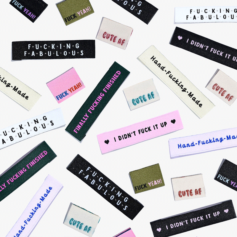 'Fuck Yeah!' Labels 6 Pack by KATM
