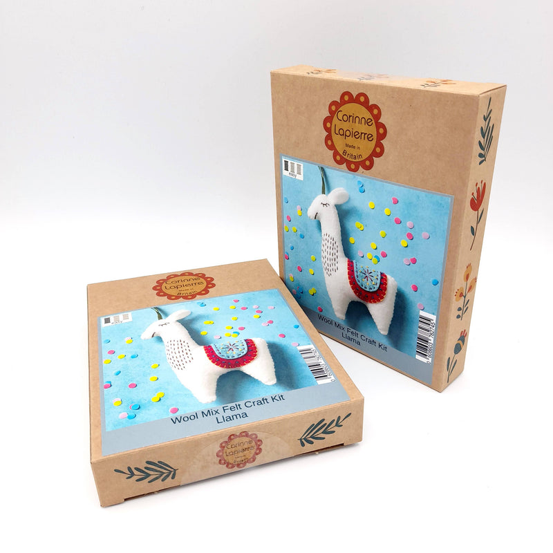 Llama Felt Craft Mini Kit by Corinne Lapierre Limited