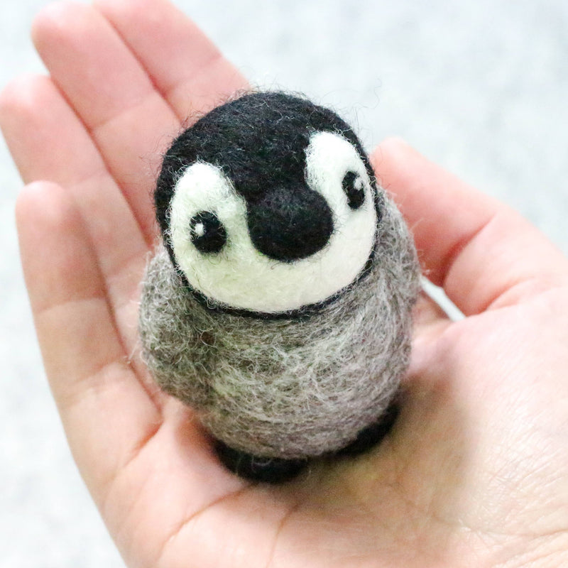 Baby Penguin Mini Felting Kit by Hawthron Handmade
