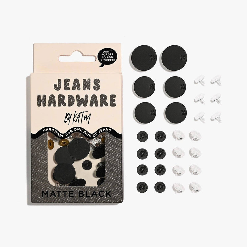 Jeans Hardware Kit | Matte Black