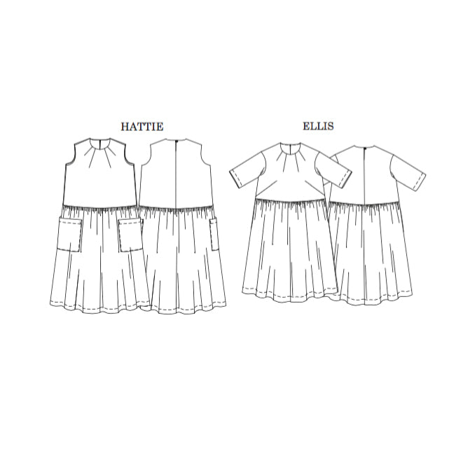 Ellis & Hattie PDF Pattern by Merchant & Mills