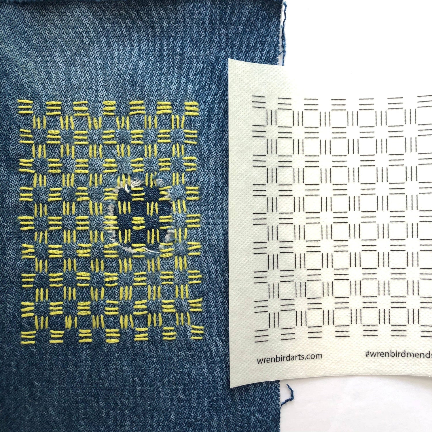 Printable Transfer Patterns Washable Mending Transfers #4 Green Patterns – The Maker's Print Shop