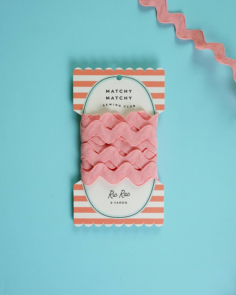 Pink Taffy Big Ric Rac