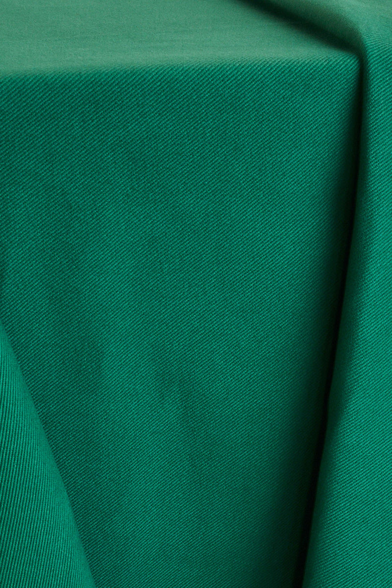 Gabardine Fabric in Juicy Green