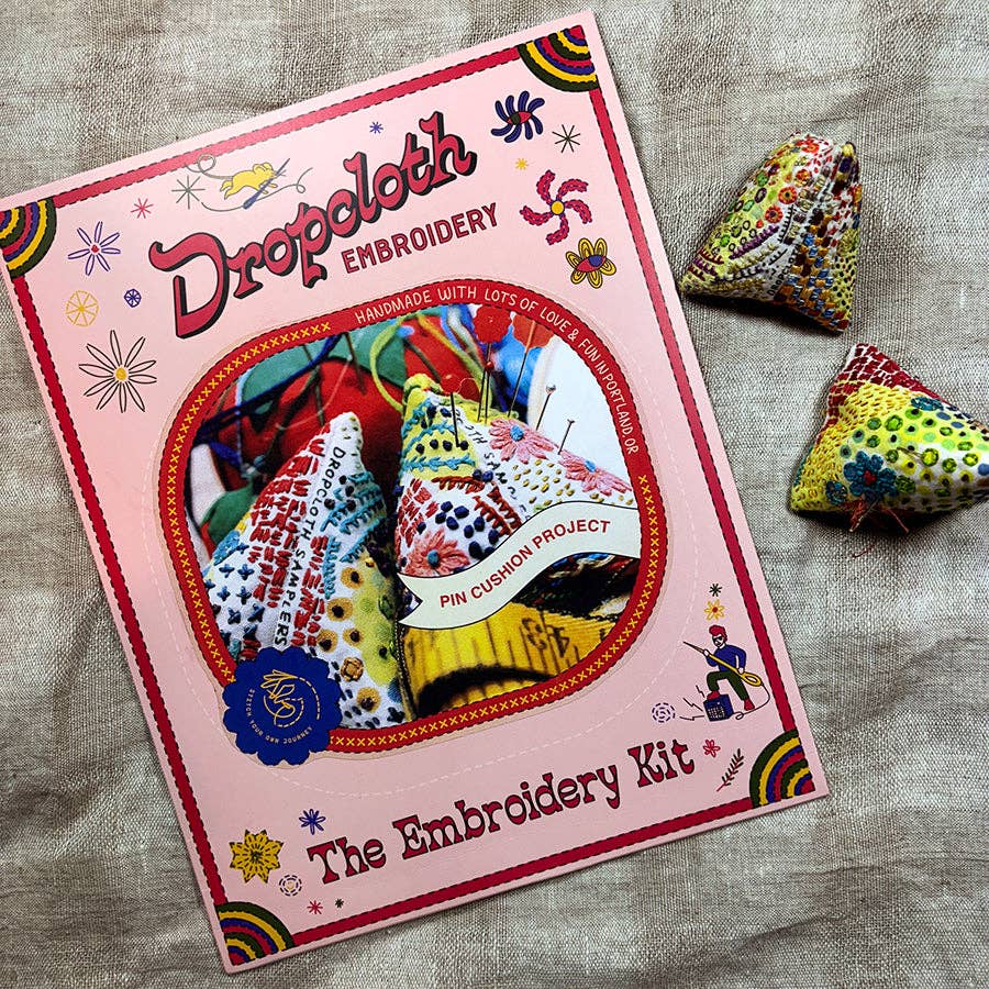 Pin Cushion Project Embroidery Kit