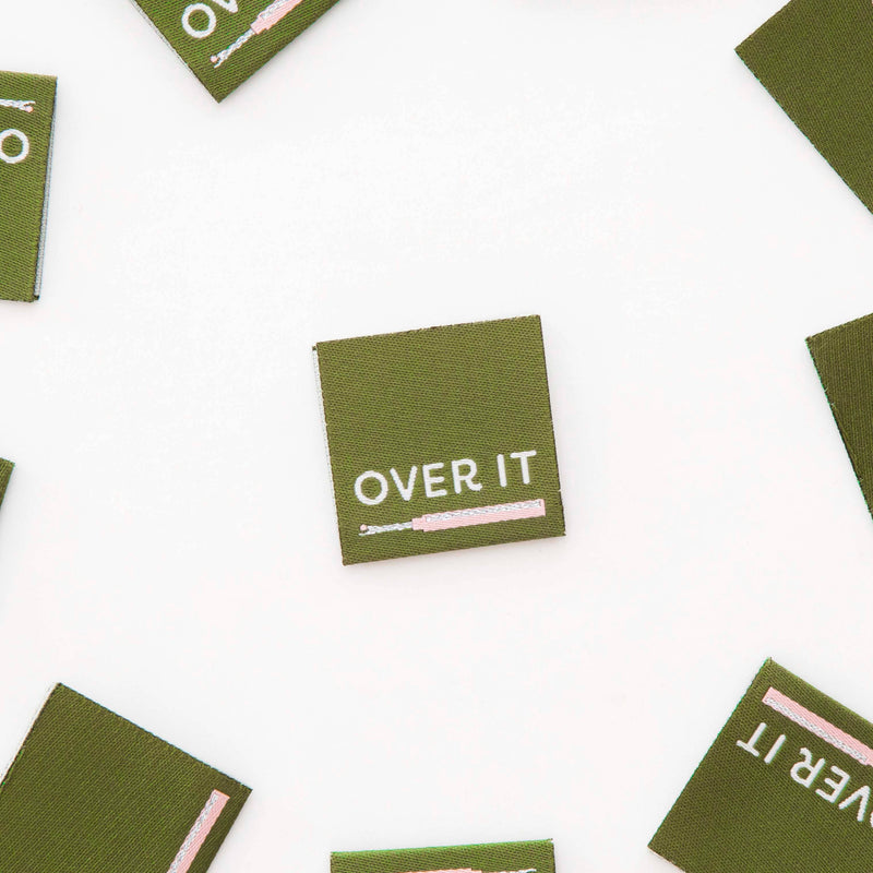 Over It Seam Ripper- Sewing Woven Clothing Labels