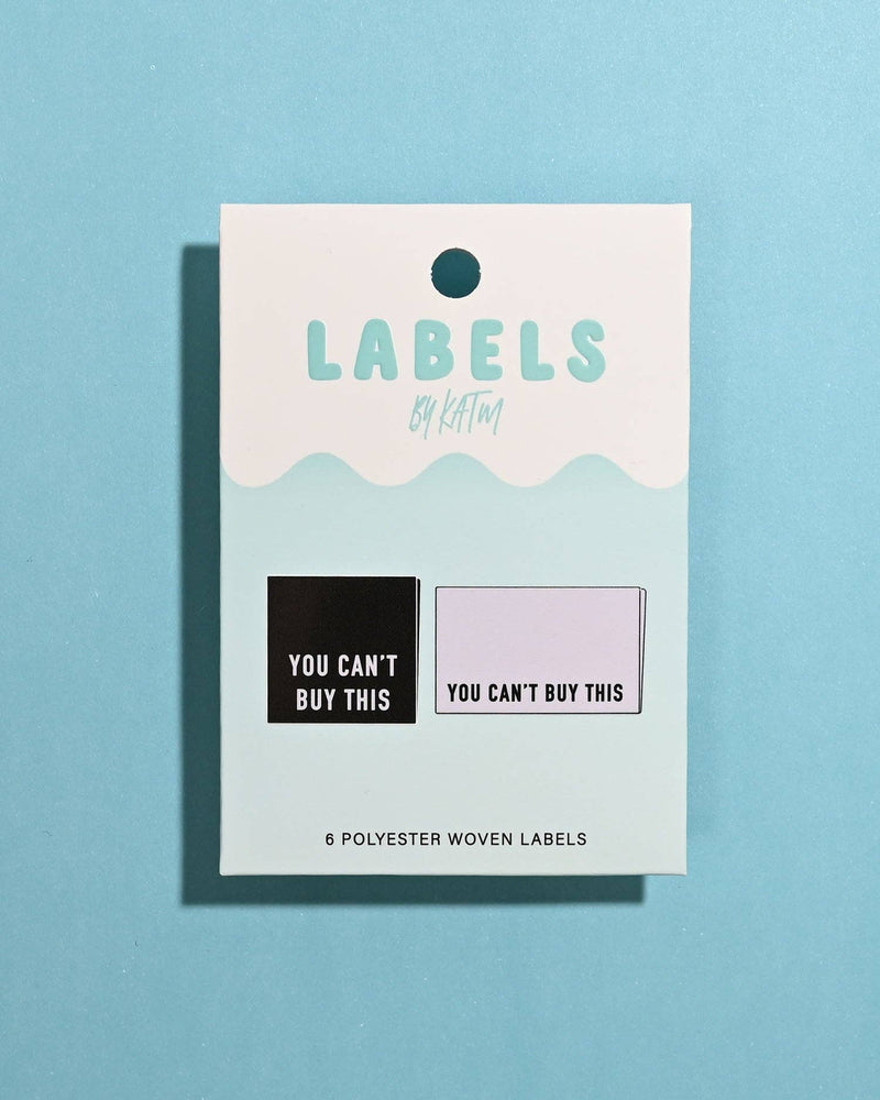 You Can't Buy This (Metallic) Woven Labels