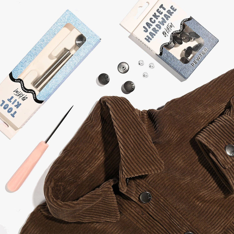 Jacket Hardware Kit | Pewter