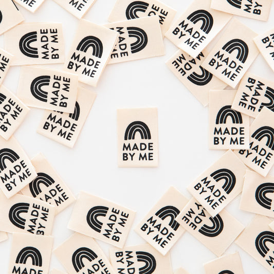 Made By Me Organic Cotton - Sewing Woven Clothing Label Tags by Sarah Hearts