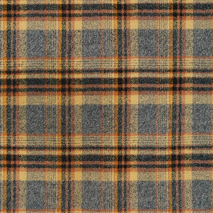 Mammoth Flannel in Maize by Robert Kaufman