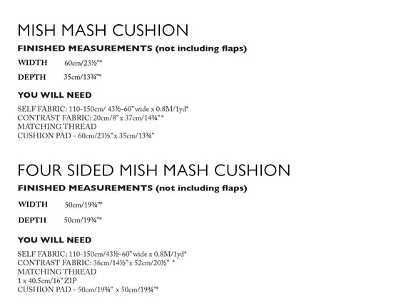 MISH MASH Cushions