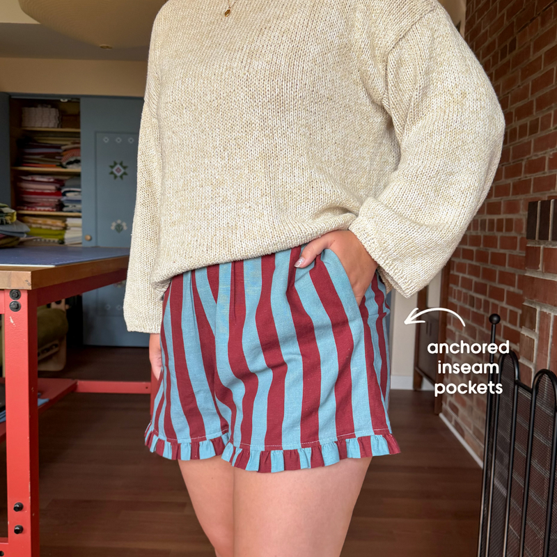 Avenue Shorts Sewing Pattern