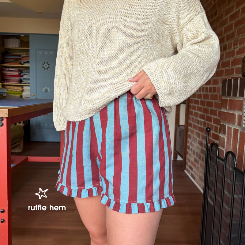 Avenue Shorts Sewing Pattern